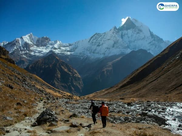 Sea Annapurna Basecamp Trek View
